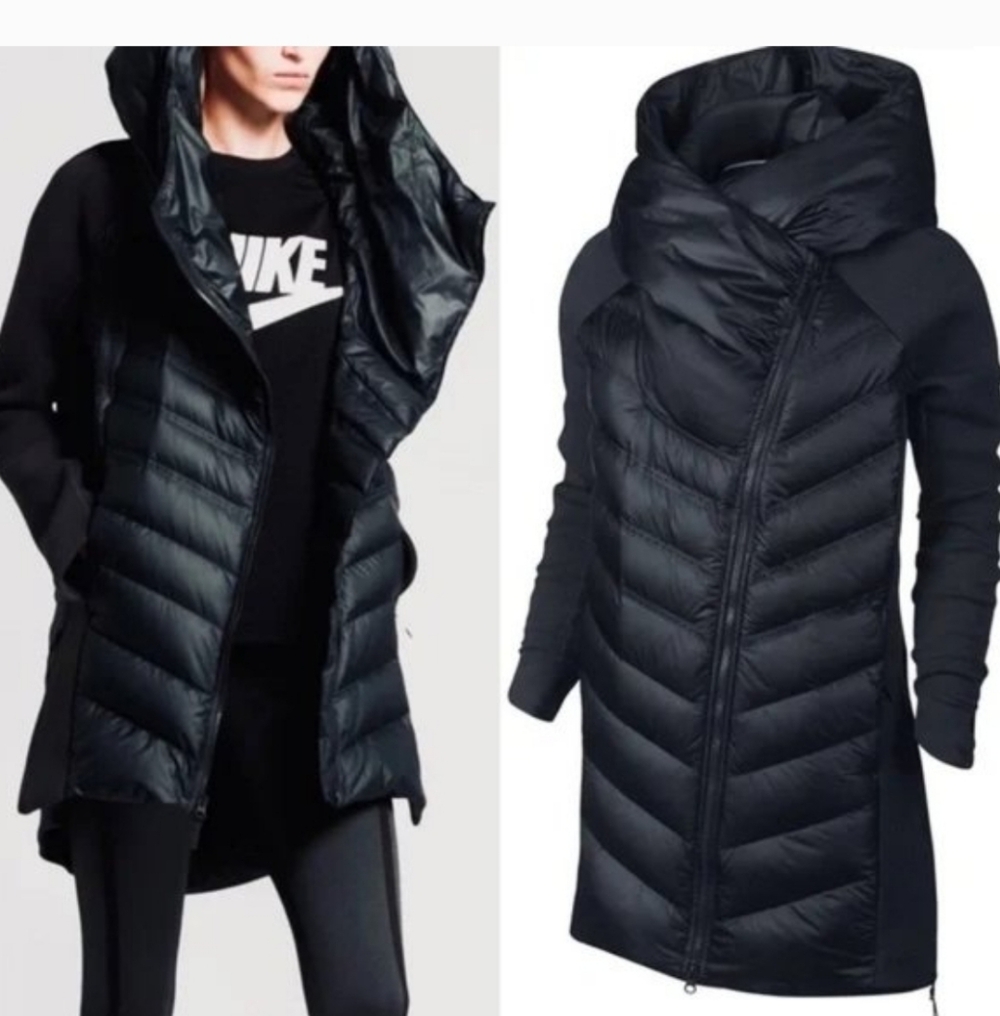Nike Sportswear Tech Fleece AeroLoft  Down Parka  Hood Jacket